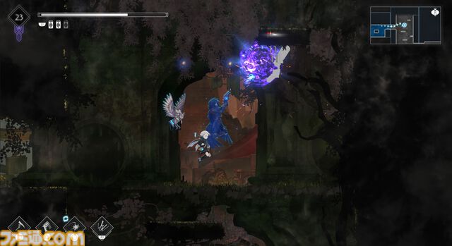 『エンダーマグノリア: ブルームインザミスト』レビュー。高難度アクションは健在で自由にカスタマイズできるバトルは幅広い人が楽しめる。一方で救済措置もしっかり搭載しメトロイドヴァニア要素も大満足のボリューム