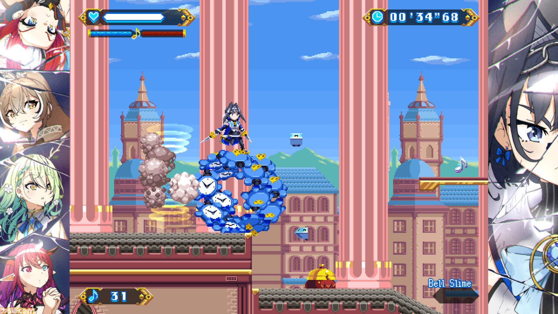 『Chrono Gear: Warden of Time』オーロ・クロニーが主役の横スクロールアクションが3月配信。加速と減速を駆使して時空を修復する冒険に出よう