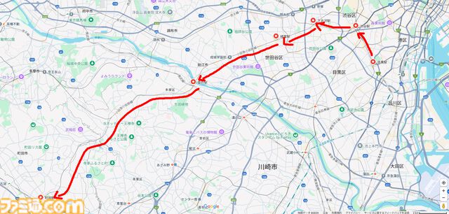 『運任せの召喚士』電車の駅ですごろくをすると楽しい。プレイ結果をさいころ代わりに東京・平井や遠くに行くし名物グルメも食べる。