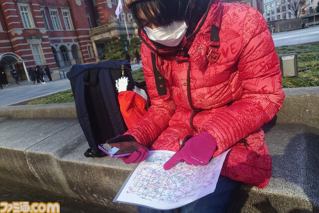 『運任せの召喚士』電車の駅ですごろくをすると楽しい。プレイ結果をさいころ代わりに東京・平井や遠くに行くし名物グルメも食べる。