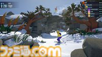 『Lonely Mountains: Snow Riders』最大8人マルチプレイ対応のスキーゲームが発売。天然の障害物やジャンプ台が待ち受ける雪山を滑る