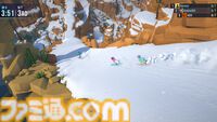 『Lonely Mountains: Snow Riders』最大8人マルチプレイ対応のスキーゲームが発売。天然の障害物やジャンプ台が待ち受ける雪山を滑る