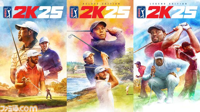 『ゴルフ PGAツアー 2K25』にタイガー・ウッズやマックス・ホーマらが11名のプロ選手が参戦。2月28日に発売、レジェンドエディションの予約購入で2月21日から早期アクセス可能