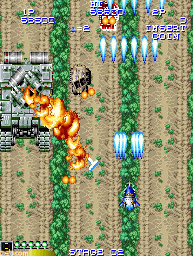 【アケアカ】『ファイナルスターフォース』が1月23日に配信。時間経過でパワーアップしていく機体を操作し、強敵との決戦に挑むシューティングゲーム