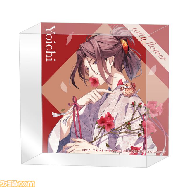 『Collar×Malice』岡崎契、『薄桜鬼 真改』斎藤一の描きおろしグッズが当たるオトメイトのオンラインくじが発売。アクセサリースタンドやアクリルブロックが賞品に