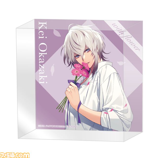 『Collar×Malice』岡崎契、『薄桜鬼 真改』斎藤一の描きおろしグッズが当たるオトメイトのオンラインくじが発売。アクセサリースタンドやアクリルブロックが賞品に