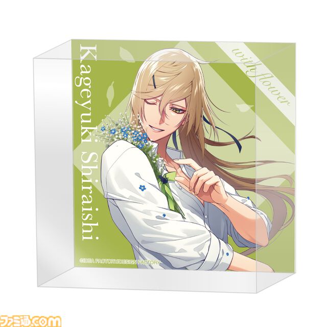 『Collar×Malice』岡崎契、『薄桜鬼 真改』斎藤一の描きおろしグッズが当たるオトメイトのオンラインくじが発売。アクセサリースタンドやアクリルブロックが賞品に