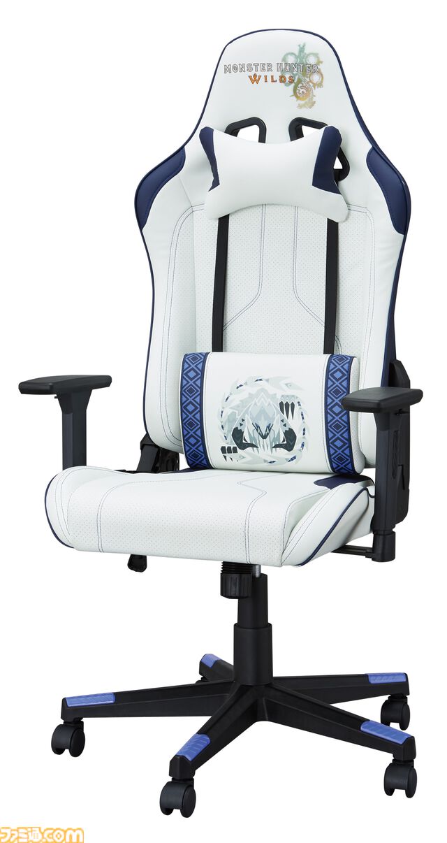 『モンハンワイルズ』×ニトリの第2弾コラボ商品の先行予約が開始。“鎖刃竜アルシュベルド”デザインのゲーミングチェアなど全4種、アイルーチェアも再販！