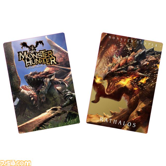 『モンハン』歴代パッケージや看板モンスターのカードが付属するウエハースが5月発売。レウス、ティガ、ジンオウガなど思い出蘇る懐かしいデザイン