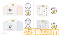 『スーパーマリオ』かわいいパステルカラーデザインのコラボ文具雑貨シリーズ1月下旬より発売。ノート、メモ、ポーチ、クリップなどデスク周りをマリオで彩る
