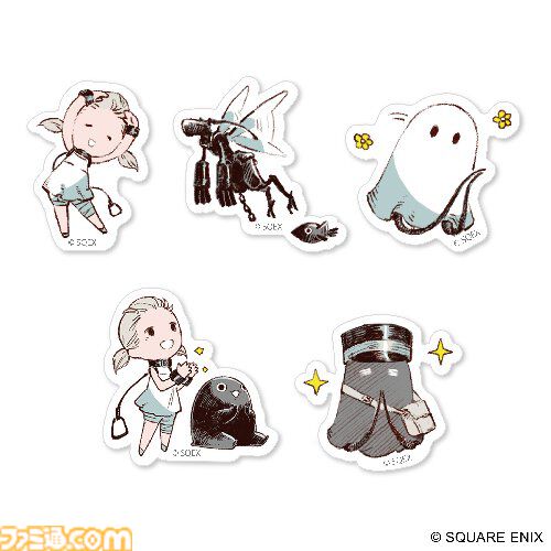 スクエニカフェの最後のコラボは『NieR』シリーズ、2月1日から開催。ホワイト司令のピリ辛YoRHaバーガー、ほうじ茶ラテ型機械生命体などのフード＆ドリンクを提供