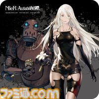 スクエニカフェの最後のコラボは『NieR』シリーズ、2月1日から開催。ホワイト司令のピリ辛YoRHaバーガー、ほうじ茶ラテ型機械生命体などのフード＆ドリンクを提供