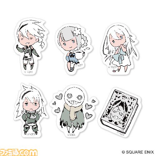 スクエニカフェの最後のコラボは『NieR』シリーズ、2月1日から開催。ホワイト司令のピリ辛YoRHaバーガー、ほうじ茶ラテ型機械生命体などのフード＆ドリンクを提供