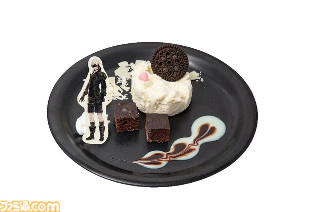 スクエニカフェの最後のコラボは『NieR』シリーズ、2月1日から開催。ホワイト司令のピリ辛YoRHaバーガー、ほうじ茶ラテ型機械生命体などのフード＆ドリンクを提供