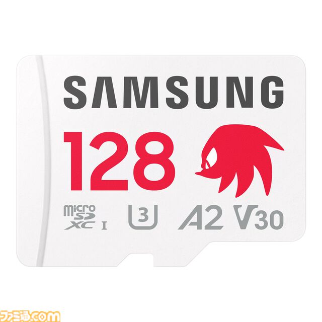 『ソニック』デザインのサムスンmicroSDカードの予約販売がスタート。ナックルズ、テイルス、ソニック、シャドウがあしらわれた4種が展開