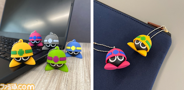 『ロックマンエグゼ』より、メットールが立体感のあるラバーマスコットキーホルダー（5種）に。丸いフォルムがキュート