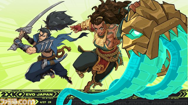 『LoL』格ゲー『2XKO』イオライが体験可能な試遊ブースが出展。進歩の橋など3種類のステージでがプレイ可能【EVO Japan 2024】