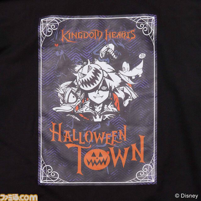『キングダム ハーツ』ハロウィンタウンのブルゾン、ロングフーディ、ナイロンコートが2月1日発売。ソラ、ドナルド、グーフィーをデザイン