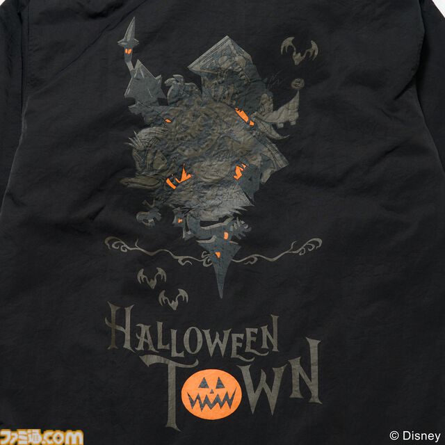 『キングダム ハーツ』ハロウィンタウンのブルゾン、ロングフーディ、ナイロンコートが2月1日発売。ソラ、ドナルド、グーフィーをデザイン
