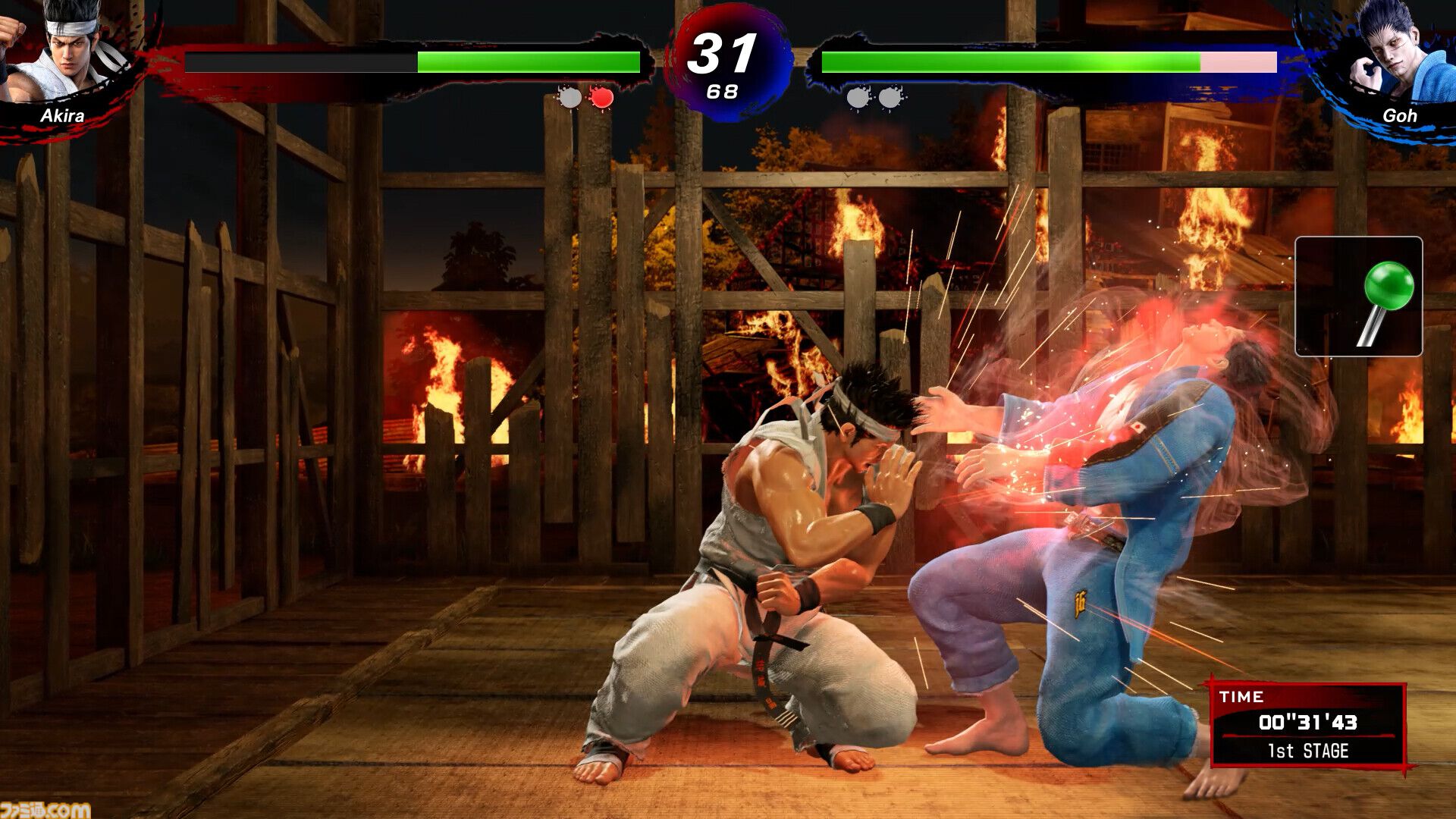 『バーチャファイター5 レヴォ』オンライン対戦の遅延解消。『VF eスポーツ』Ver2.0をベースに13年ぶりのバランス調整。Steamで配信開始