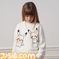『ポケモン』ピカチュウがひょっこり顔を出すジャケットがかわいい。フランスの高級子供服ブランド“ボンポワン”とのコラボ商品が5/8発売