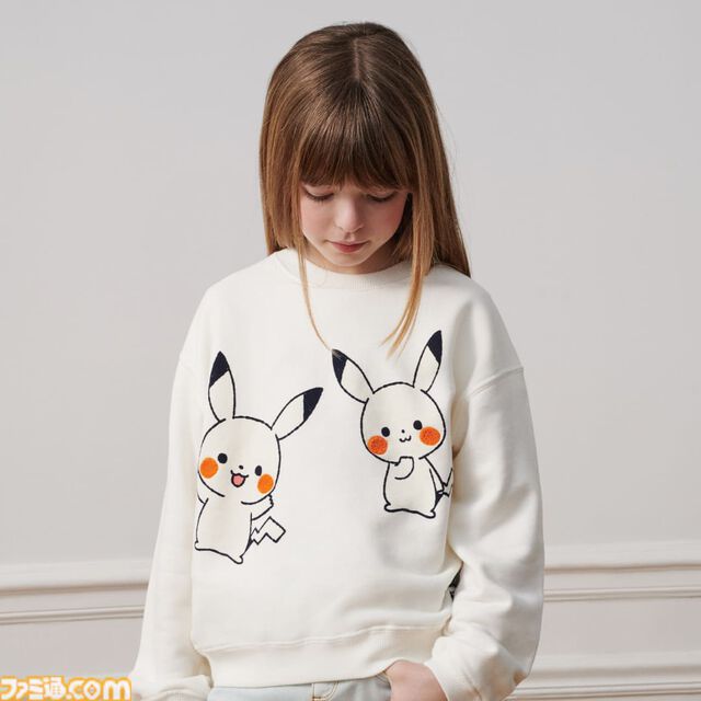 『ポケモン』ピカチュウがひょっこり顔を出すジャケットがかわいい。フランスの高級子供服ブランド“ボンポワン”とのコラボ商品が5/8発売