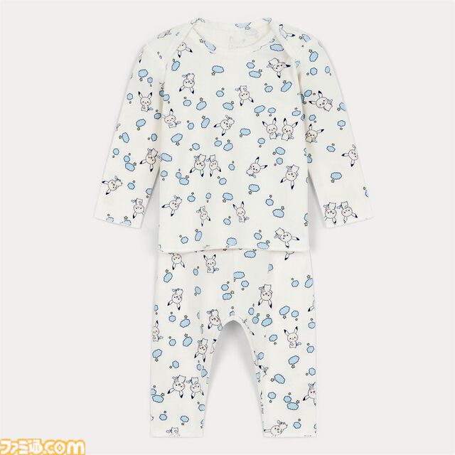 『ポケモン』ピカチュウがひょっこり顔を出すジャケットがかわいい。フランスの高級子供服ブランド“ボンポワン”とのコラボ商品が5/8発売