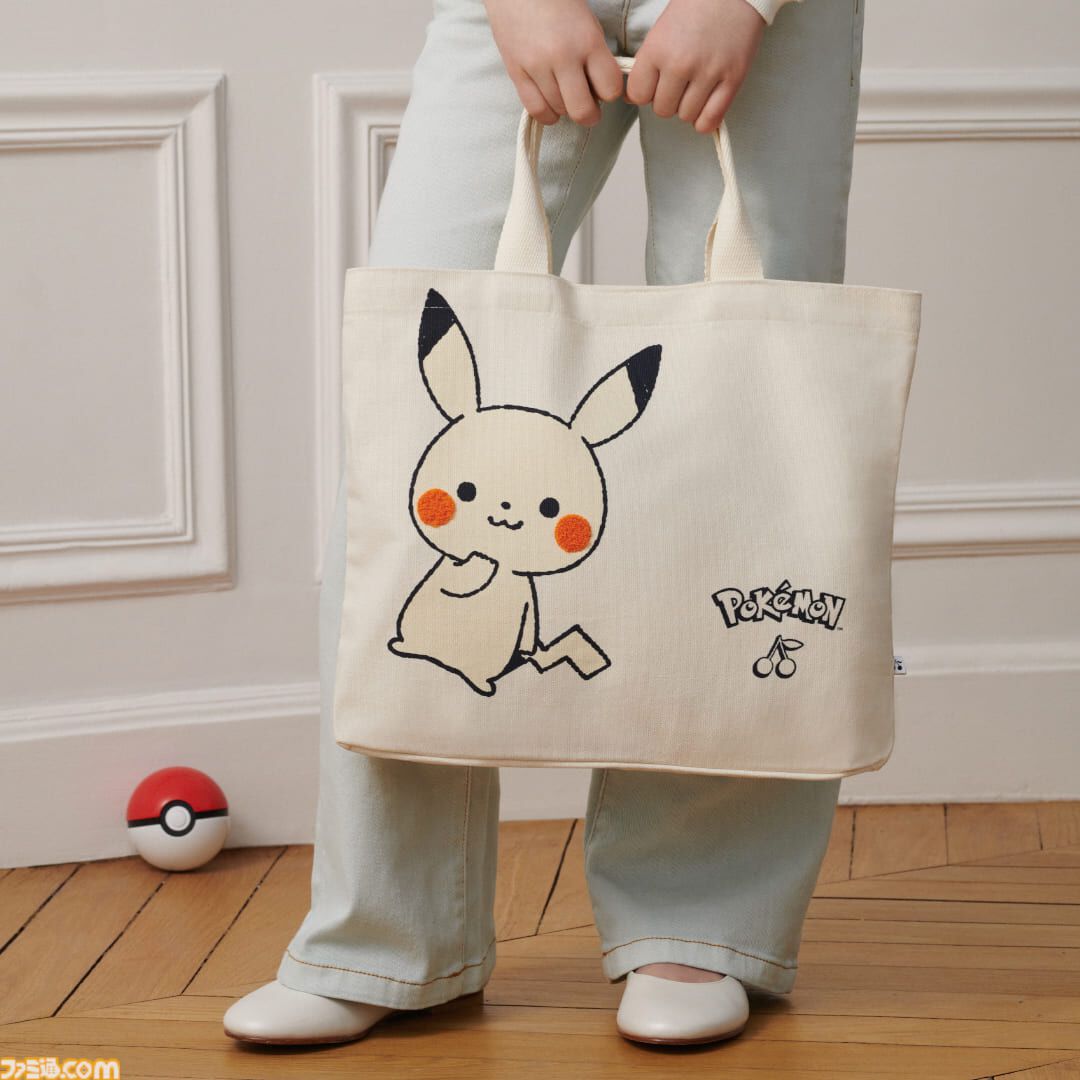 ポケモン』ピカチュウがひょっこり顔を出すジャケットがかわいい