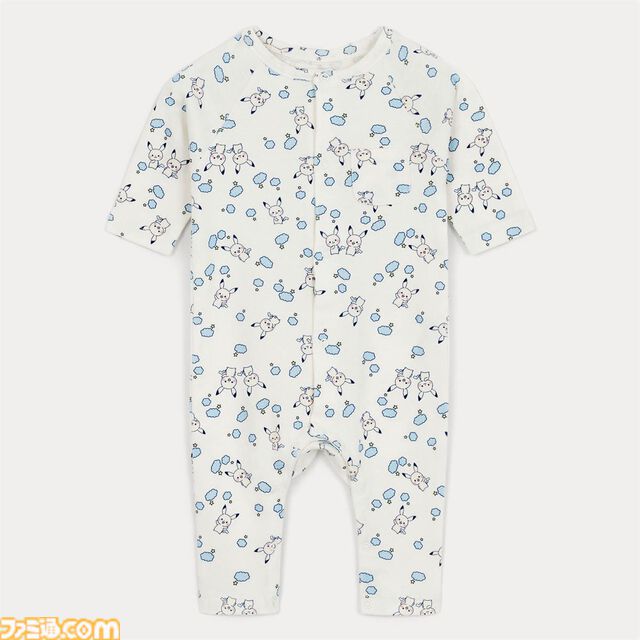 『ポケモン』ピカチュウがひょっこり顔を出すジャケットがかわいい。フランスの高級子供服ブランド“ボンポワン”とのコラボ商品が5/8発売