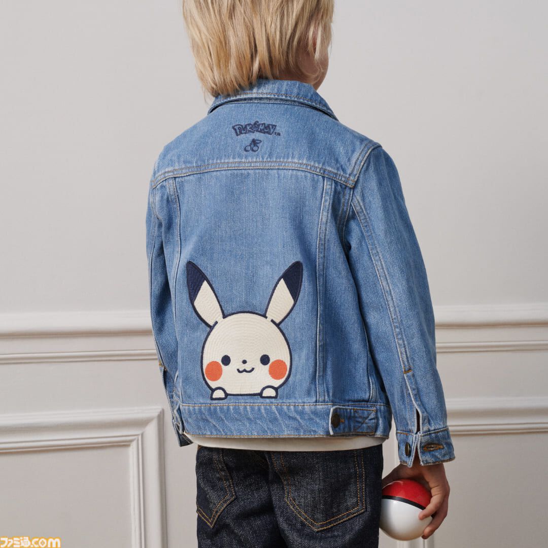 ポケモン』ピカチュウがひょっこり顔を出すジャケットがかわいい