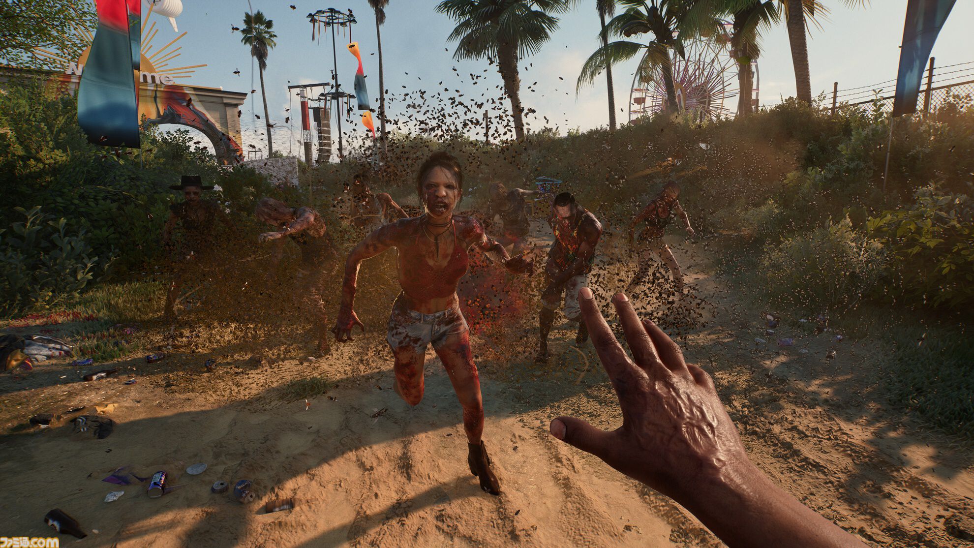 『デッドアイランド2』Steam版が本日（4/23）発売。追加DLC含むエキスパンションパスも同時配信。無数に迫りくるゾンビを蹴散らそう