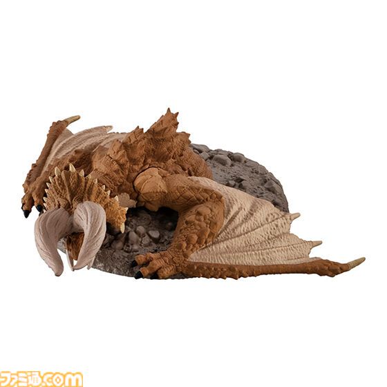『モンハン』ラージャンもぐっすり。リオレイア、ディアブロス、べリオロスたちの捕獲フィギュアがガシャポンで発売中