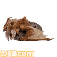 『モンハン』ラージャンもぐっすり。リオレイア、ディアブロス、べリオロスたちの捕獲フィギュアがガシャポンで発売中