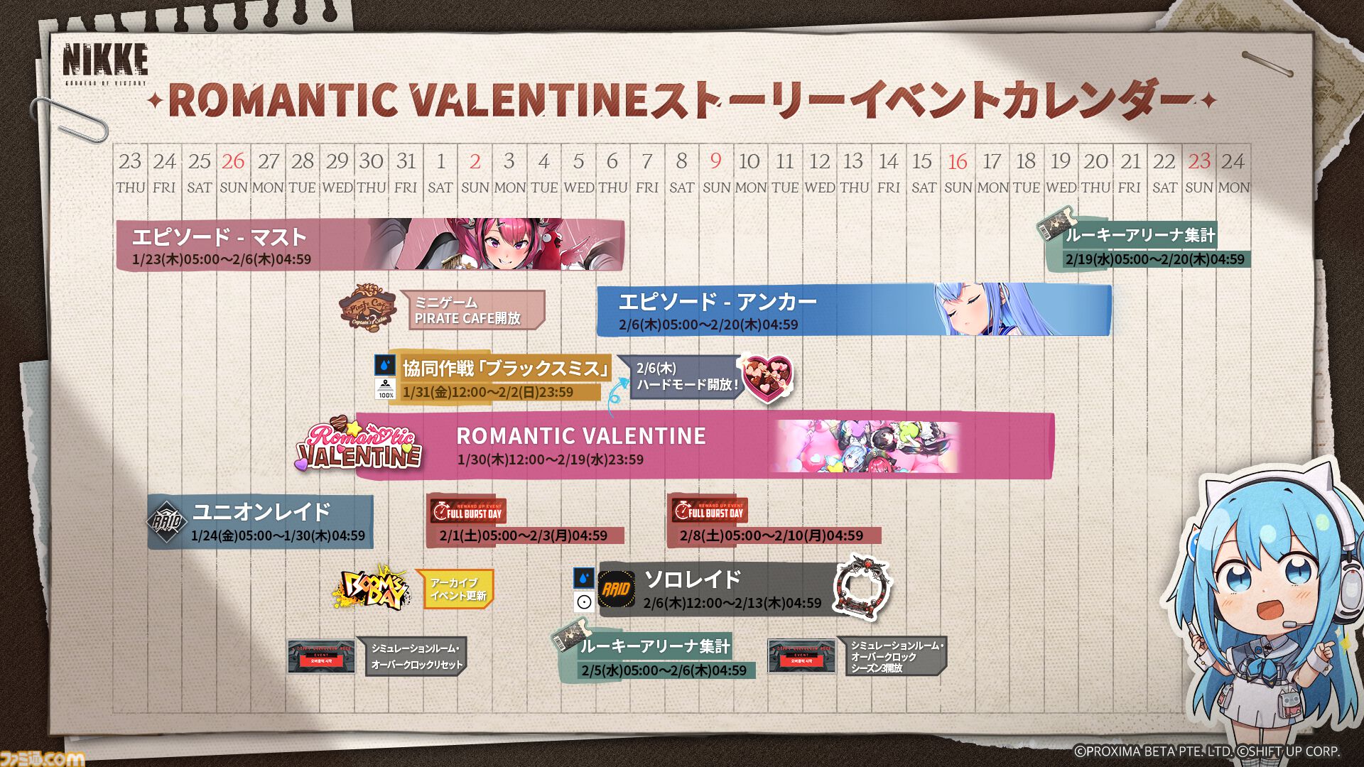 NIKKE』新SSRニケ“マスト：ロマンチックメイド”＆“アンカー