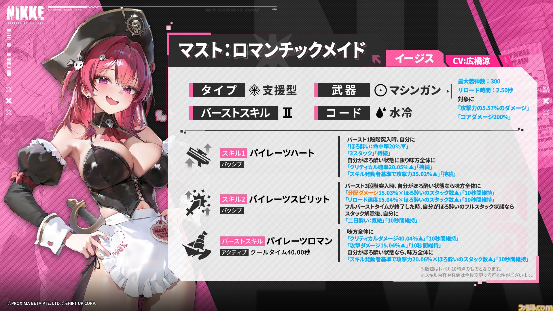 NIKKE』新SSRニケ“マスト：ロマンチックメイド”＆“アンカー