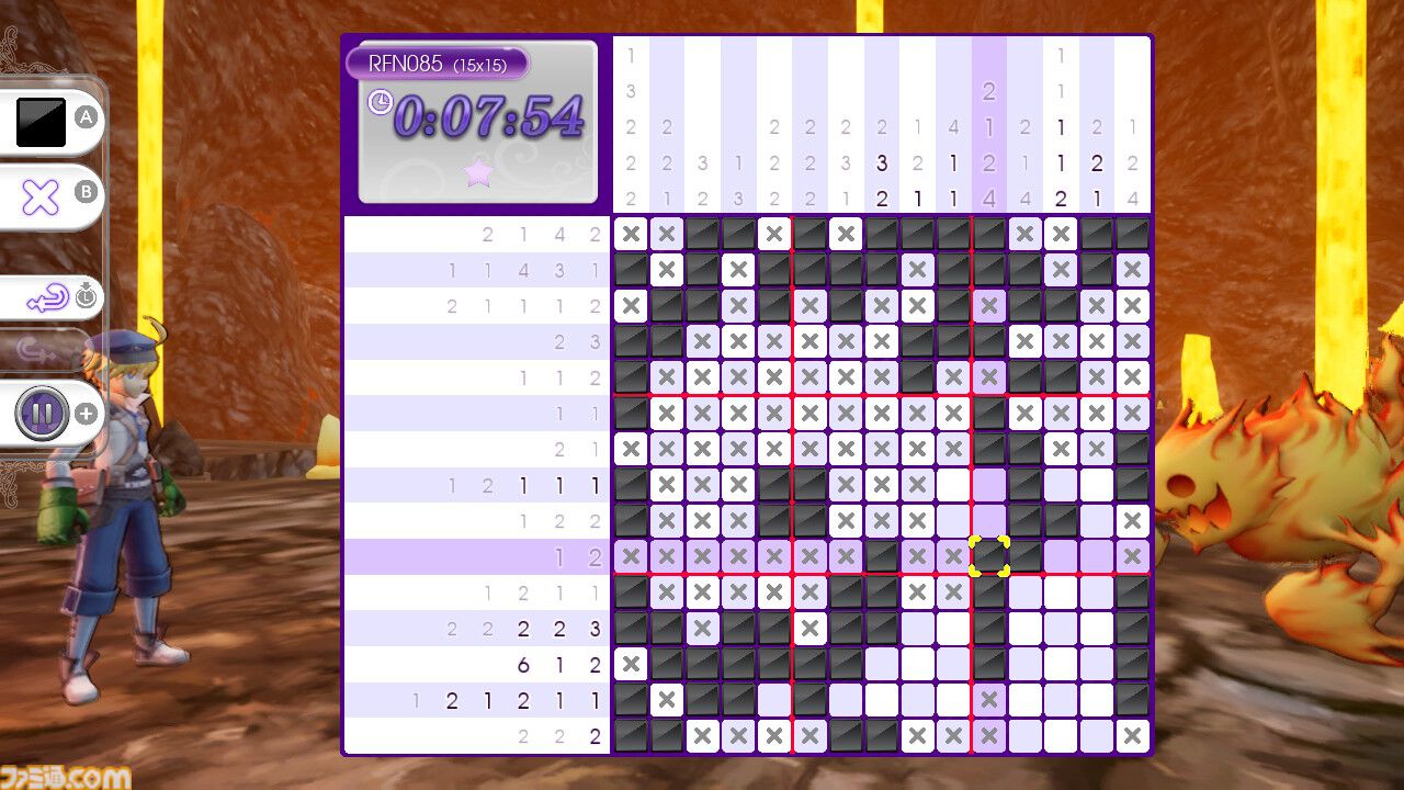 『ピクセルクロス ルーンファクトリーエディション』パズルをしながら『ルンファク』の世界観が楽しめるコラボタイトル。Switch・Steamで2月20日発売
