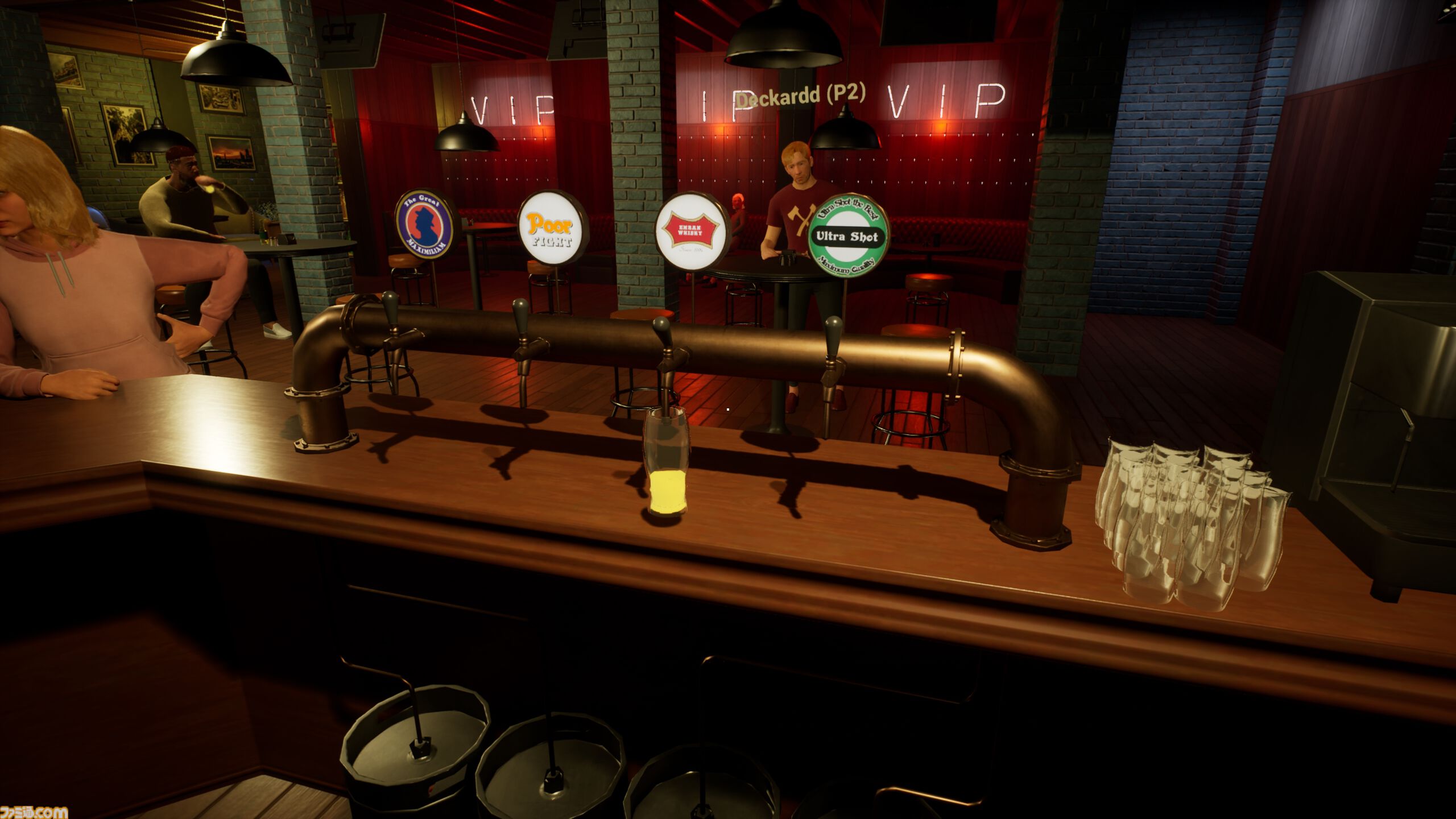 『The Pub Life Simulator』本格パブ経営シミュレーターのSteamページが公開。仕入れや掃除、料理・お酒のレシピ、店舗の改装もプレイヤー次第