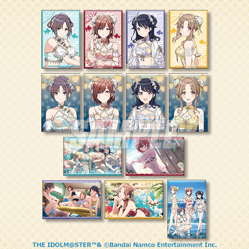 シャニマス』ノクチルの水着衣装賞品がオンラインくじサービス