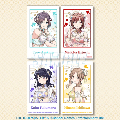 シャニマス』ノクチルの水着衣装賞品がオンラインくじサービス