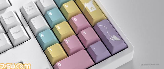 ホロライブ4期生をイメージしたキーキャップが海外向けに登場。日本では2月から予約販売