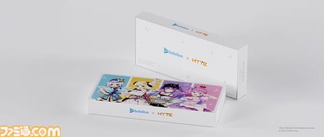 ホロライブ4期生をイメージしたキーキャップが海外向けに登場。日本では2月から予約販売