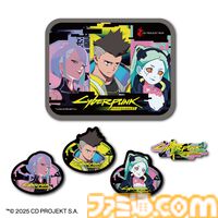 『サイバーパンク:エッジランナーズ』フレーム切手やアートTシャツなどが登場。デイビッド、ルーシー、レベッカらデザインのオリジナルグッズが3月16日まで予約受付中