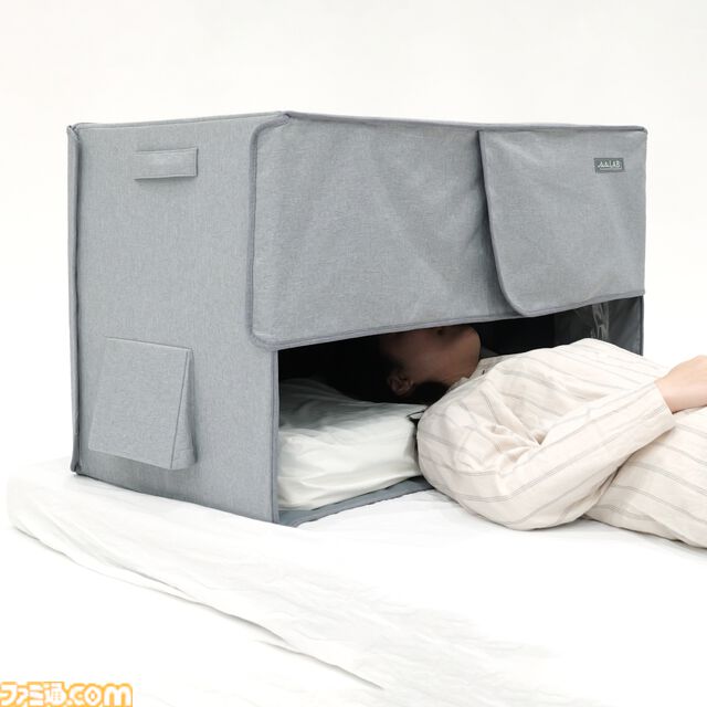 ゲーマーの睡眠環境をアップデート。寝ながらのゲームプレイ、安眠サポート機能を搭載したドームテント型のスリープシェルターが発売