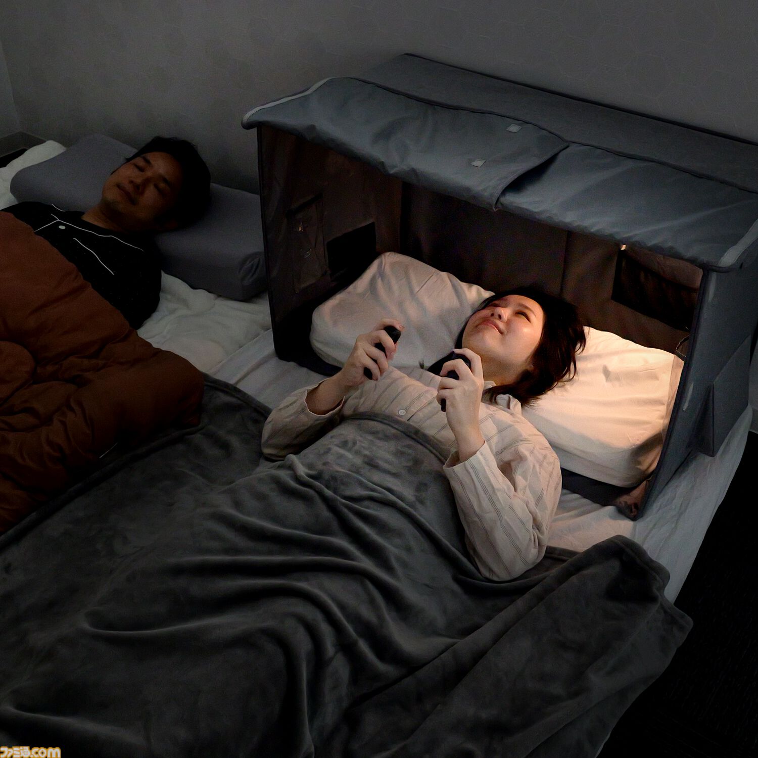 スリープシェルター”ドーム型テント発売。ゲーマーの睡眠環境を