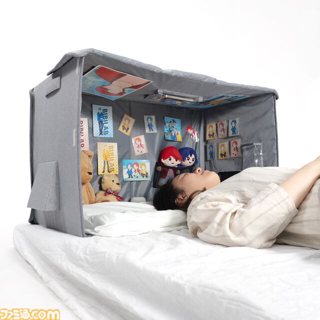 ゲーマーの睡眠環境をアップデート。寝ながらのゲームプレイ、安眠サポート機能を搭載したドームテント型のスリープシェルターが発売