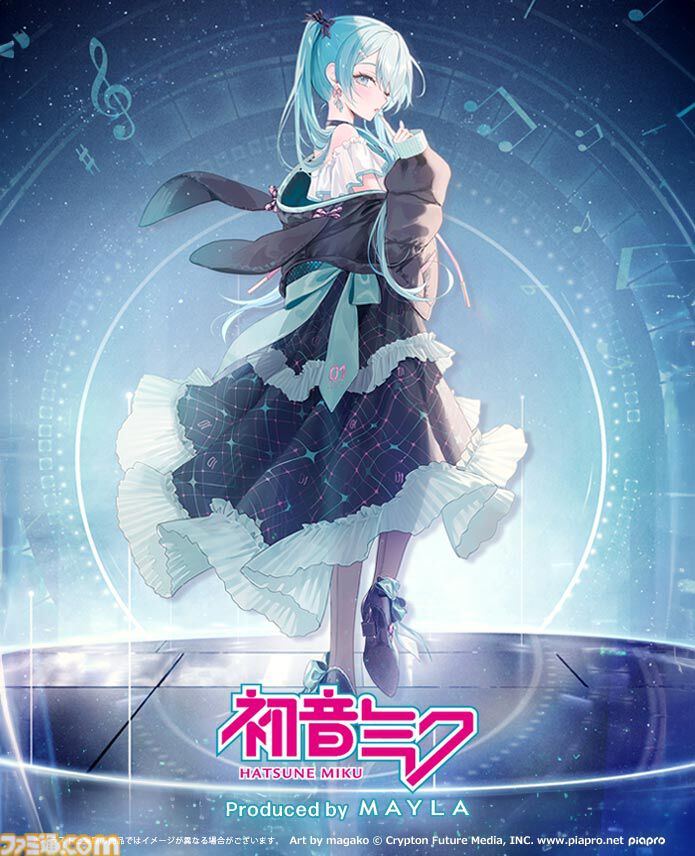 初音ミクらしさを詰め込んだスカートが2月3日に予約開始