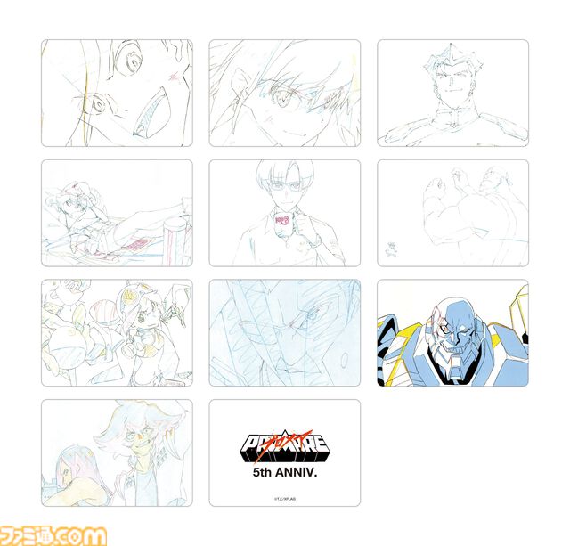 『プロメア』大規模展覧会が池袋・広島・名古屋で2月21日より順次開催。原画、ラフスケッチ、絵コンテなど貴重な資料の数々が展示