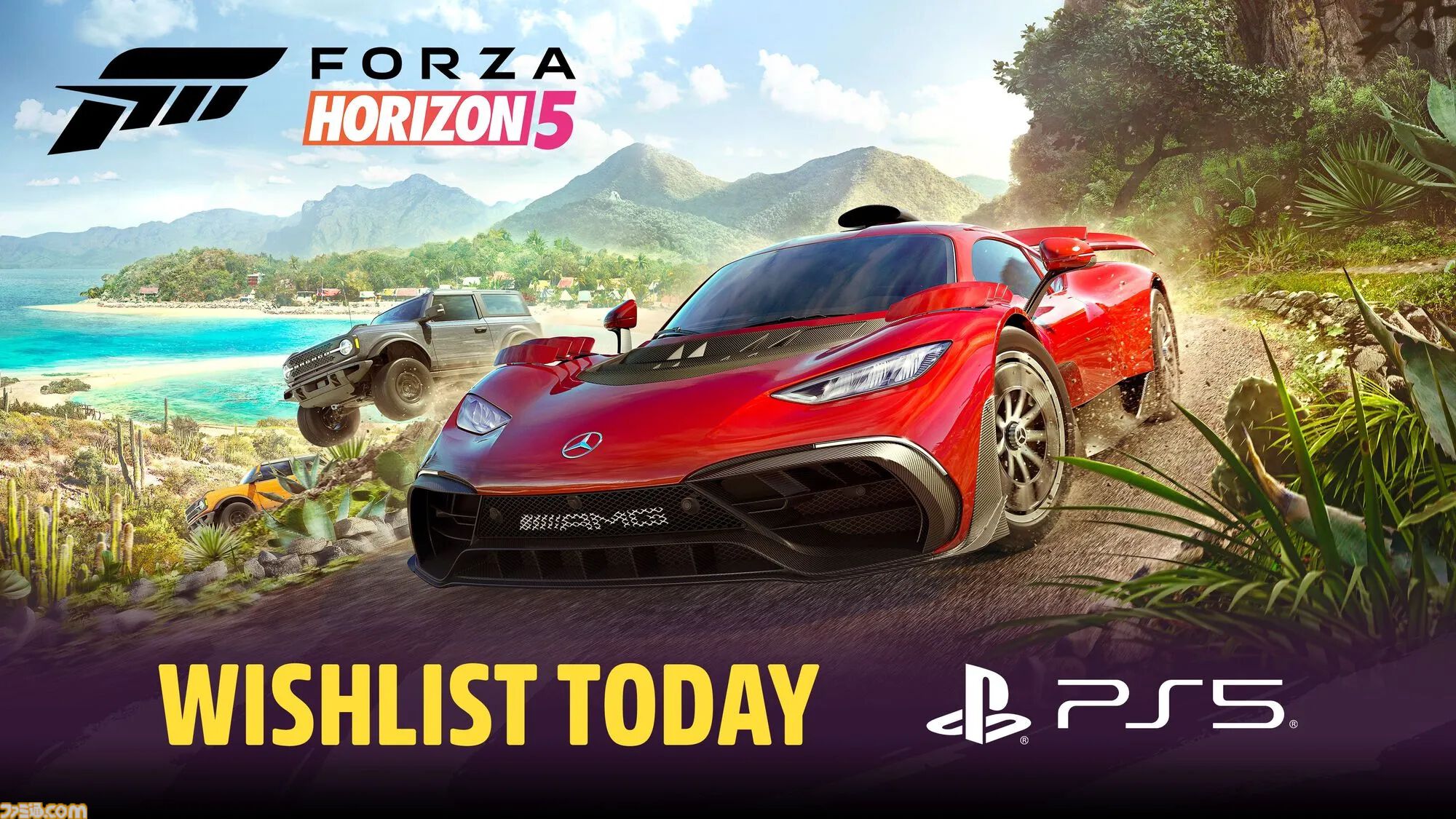 『Forza Horizon 5』PS5版が今春発売。美しいメキシコの景色を楽しみながら疾走するXboxの名作レースゲームがついにPSへ【クロスプレイも可】