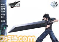 『FF7リバース』ザックスの高級フィギュア（26万4000円）予約開始。あわせて『FF7』のローポリ姿（3300円）もフィギュアに