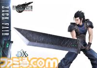 『FF7リバース』ザックスの高級フィギュア（26万4000円）予約開始。あわせて『FF7』のローポリ姿（3300円）もフィギュアに